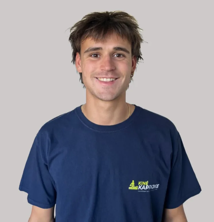 Noah Vlaminck, kinesitherapeut bij Kiné Kaprijke